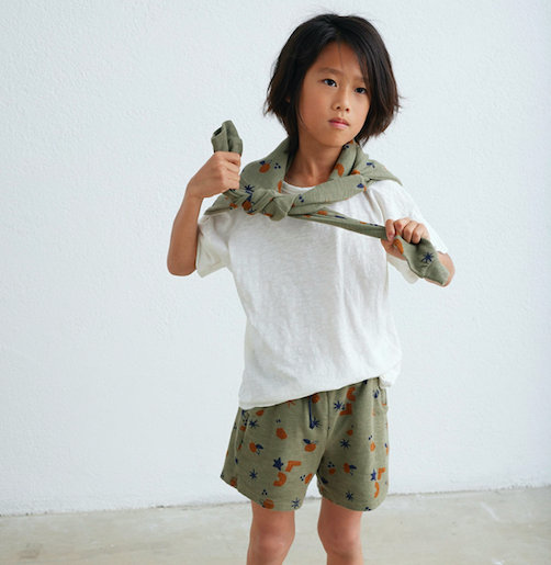 Organic double-face shorts `My Little COZMO` I Letzte Gr. 116 - 4