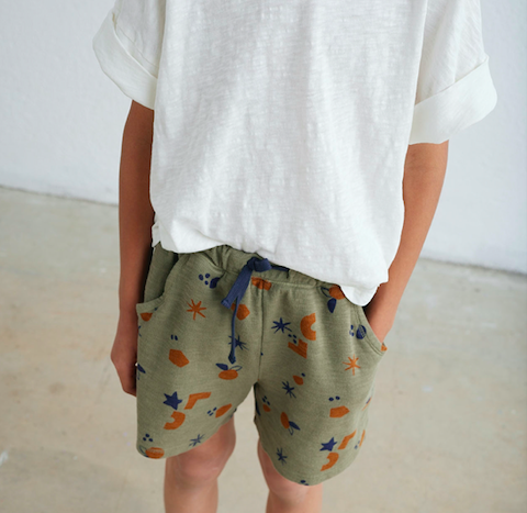 Organic double-face shorts `My Little COZMO` I Letzte Gr. 116 - 5