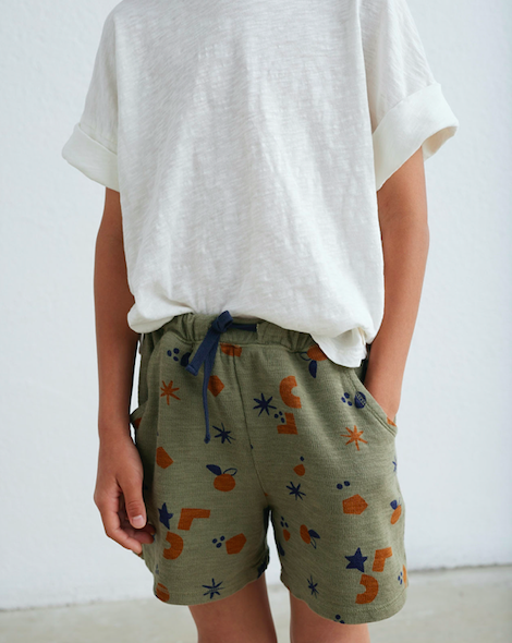 Organic double-face shorts `My Little COZMO` I Letzte Gr. 116 - 1