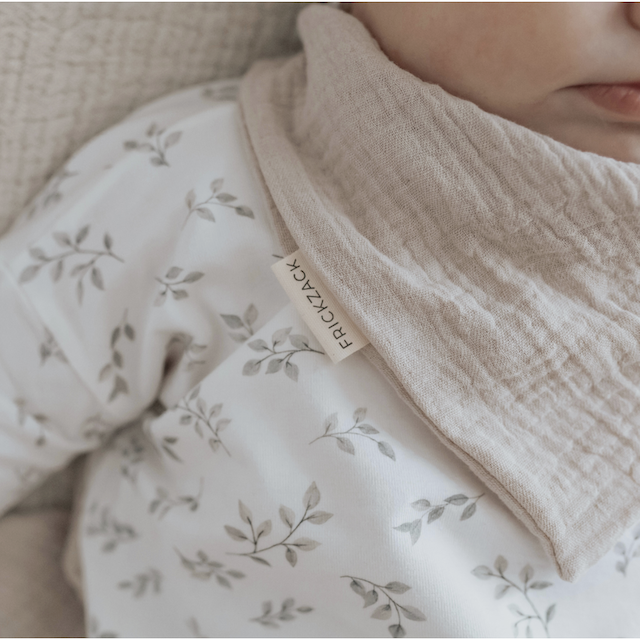 Lätzchen aus Musselin - FRICKZACK