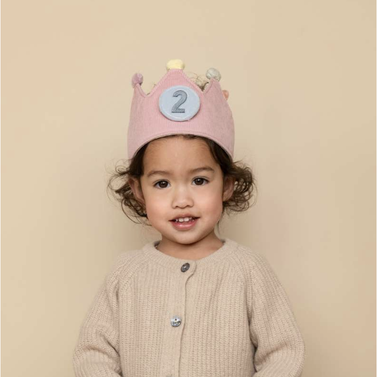 Little Dutch – Geburtstagskrone mit Zahlen (Pink)