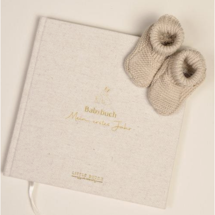 Baby erstes Jahr Buch Baby Bunny - LITTLE DUTCH