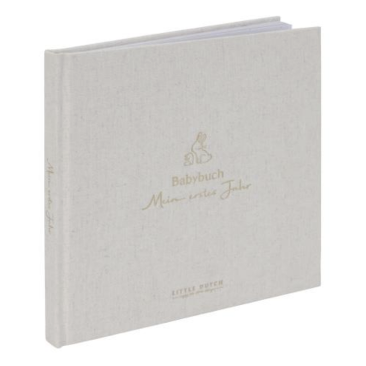 Baby erstes Jahr Buch Baby Bunny - LITTLE DUTCH - 0