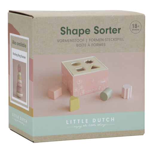 Formen-Steckspiel Flowers LITTLE DUTCH - 0