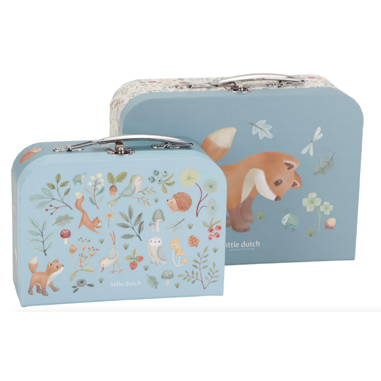 Kofferset Forest Friends Blau - LITTLE DUTCH