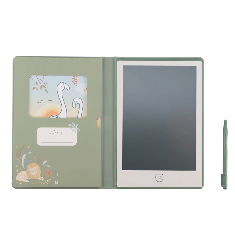 Little Dutch Zeichen-Tablet – Grün – Safari Friends