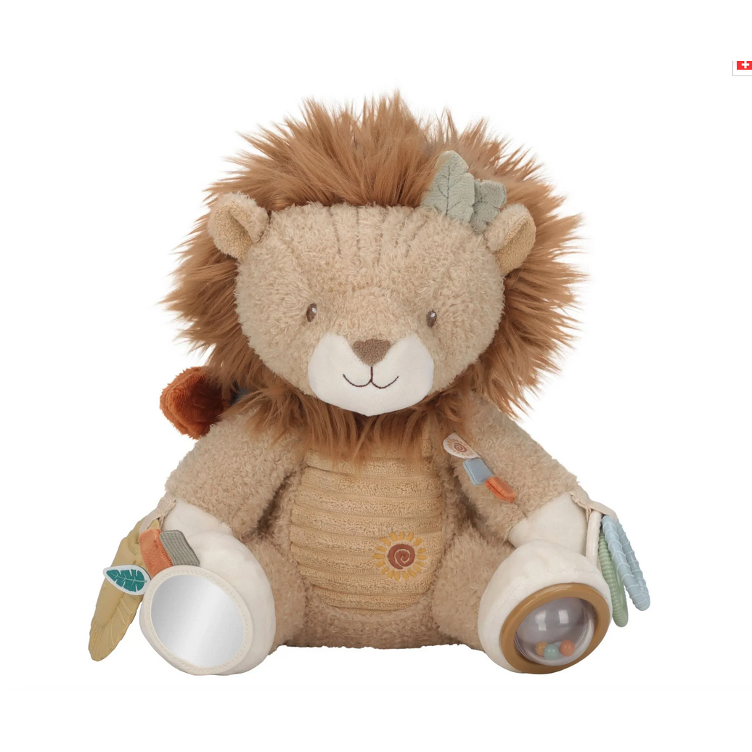Little Dutch Aktivitäten Kuscheltier Löwe – Safari Friends