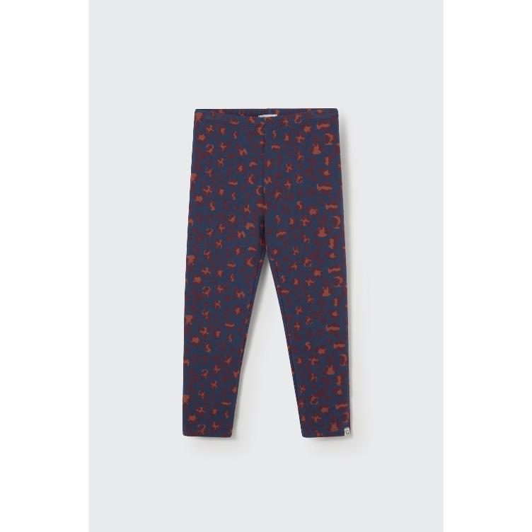 COZMO Kids Leggings – Navy Animal Print
