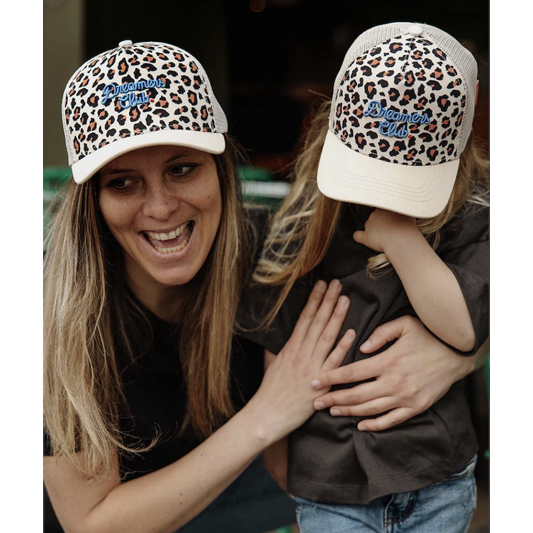 Kids & Mom Cap Leopard #1 - Hello Hossy