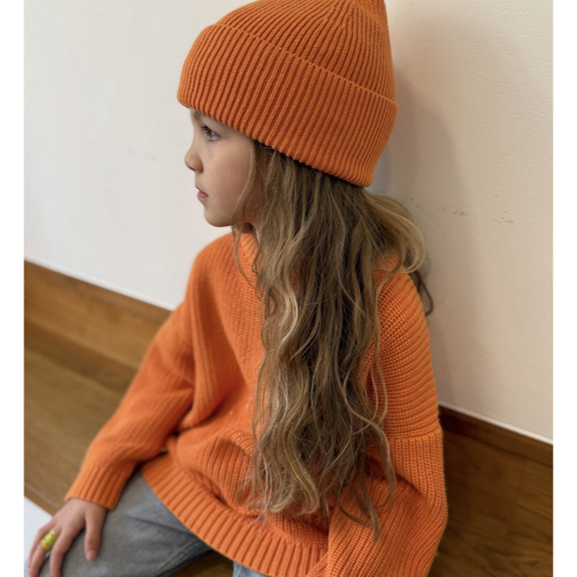 Beanie Orange- Lik&Ley