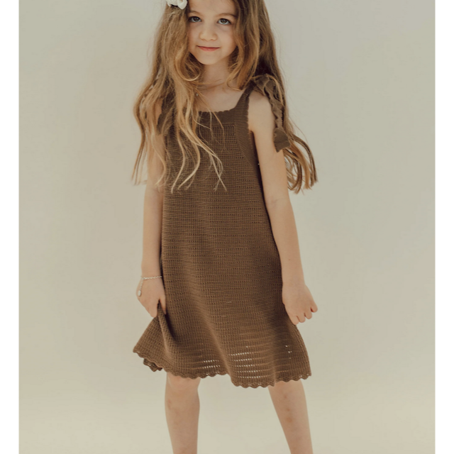 Crochet Dress - Choco - Lik&Ley