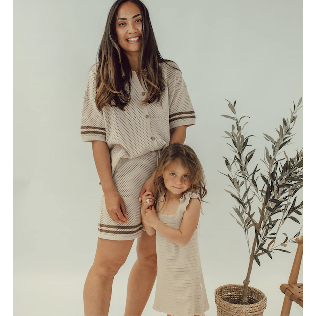 Crochet Shirt Adul - Sand - Lik&Ley