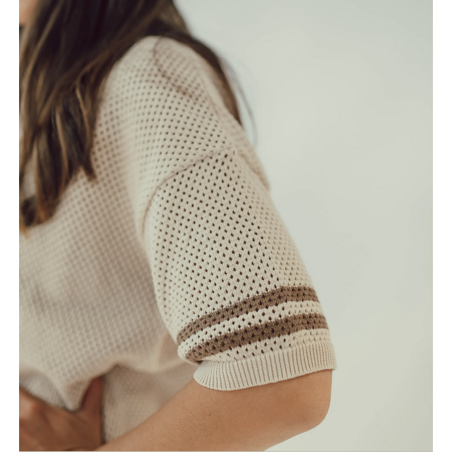 Crochet Shirt Adul - Sand - Lik&Ley - 0