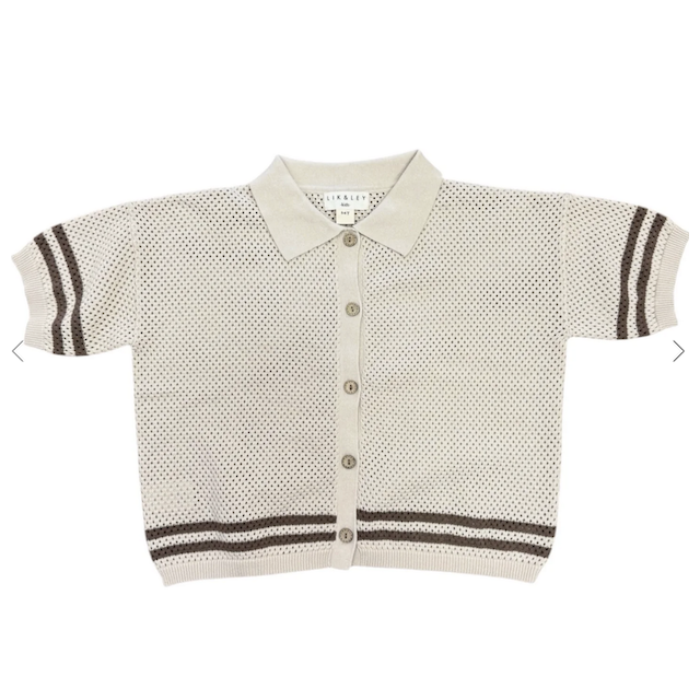 Crochet Shirt Kids - Sand - Lik&Ley - 3