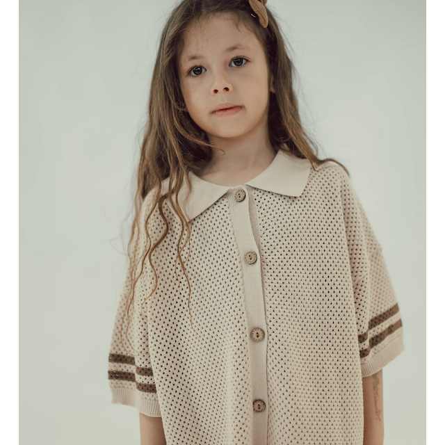 Crochet Shirt Kids - Sand - Lik&Ley - 7