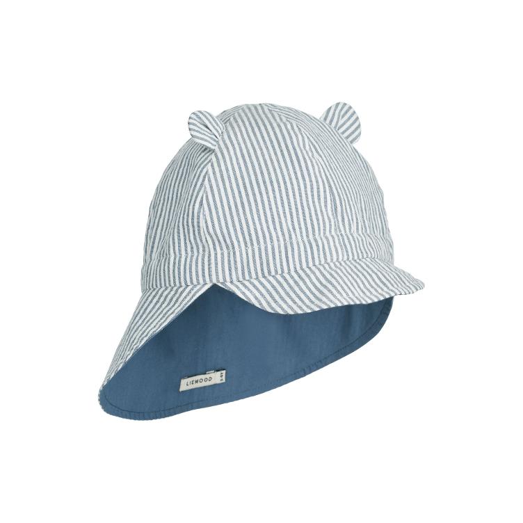 Gorm Wende-Sonnenhut mit Ohren – GOTS Bio-Baumwolle LIEWOOD