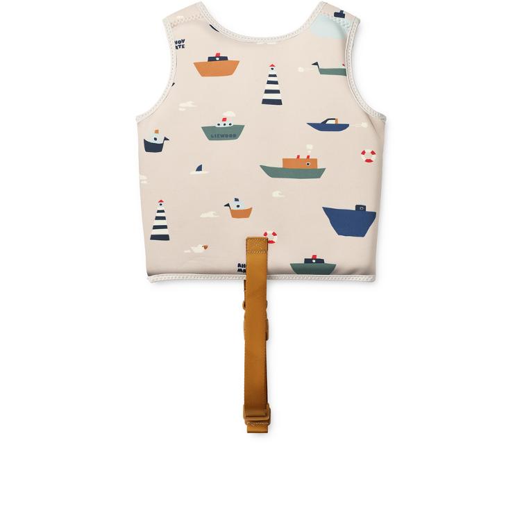 LIEWOOD Kinder Schwimmweste Dove – Sailing / Sandy - 0
