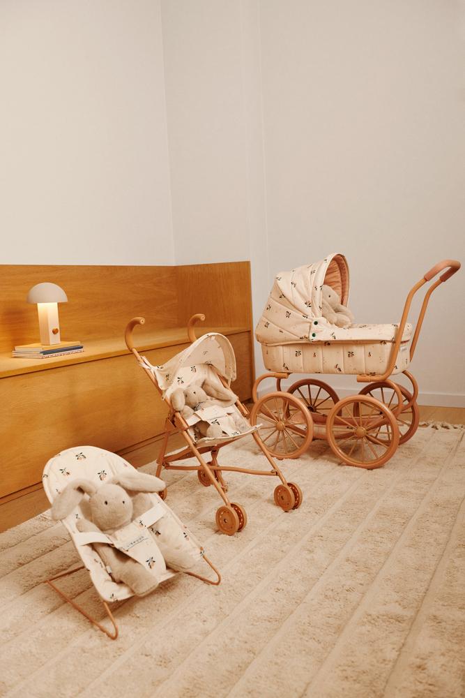 LIEWOOD Puppenwagen Elsie – Peach / Sea Shell - 1