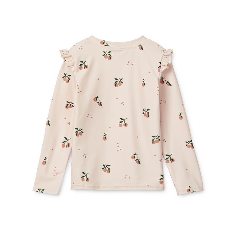 Tenley Printed Swim Tee – Peach / Sea Shell LIEWOOD - 1