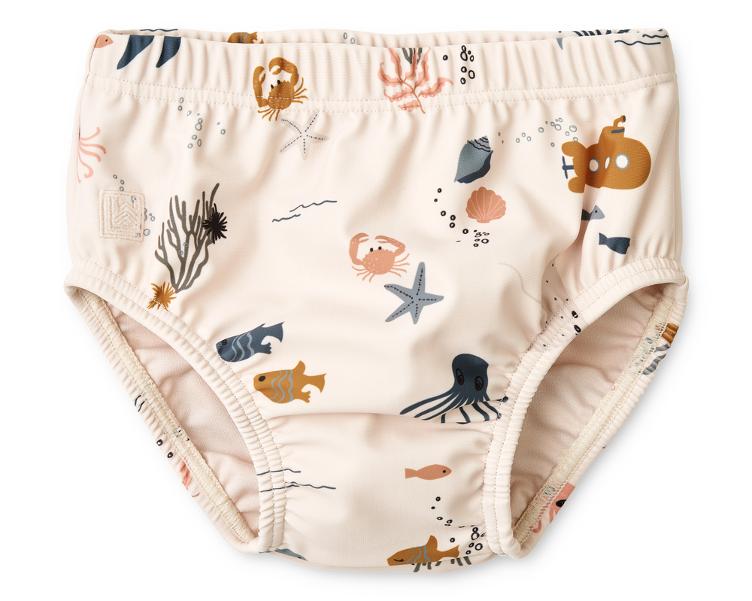 Anthony Baby Printed Swim Pants – Sea Creature / Sandy LIEWOOD