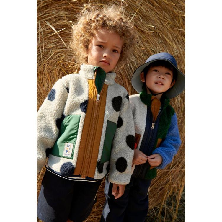 LIEWOOD Noam Pile Jacke – Spot Dots Mist