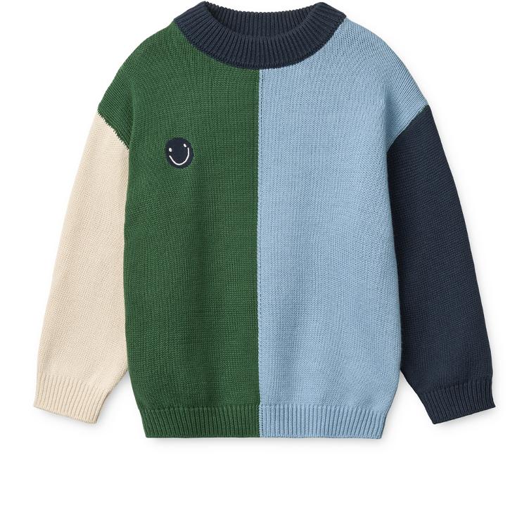 LIEWOOD Orlane Strickpullover – Beach Blue Multi Mix