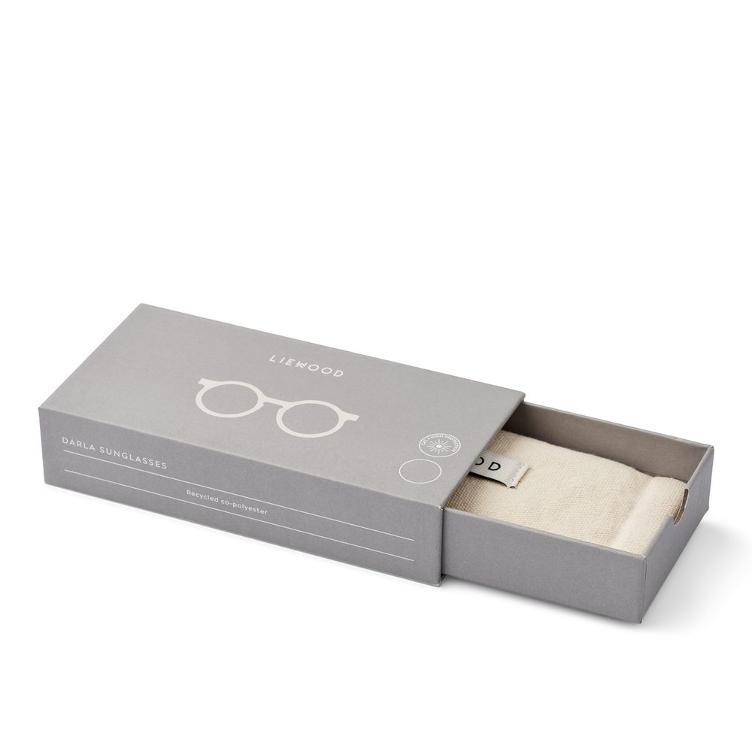 LIEWOOD Darla Sonnenbrille Kinder (1-3 Jahre) – Rose Transparent - 1