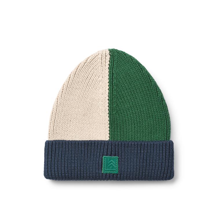 LIEWOOD Ezra Beanie – Strickmütze aus 100 % GOTS Bio-Baumwolle