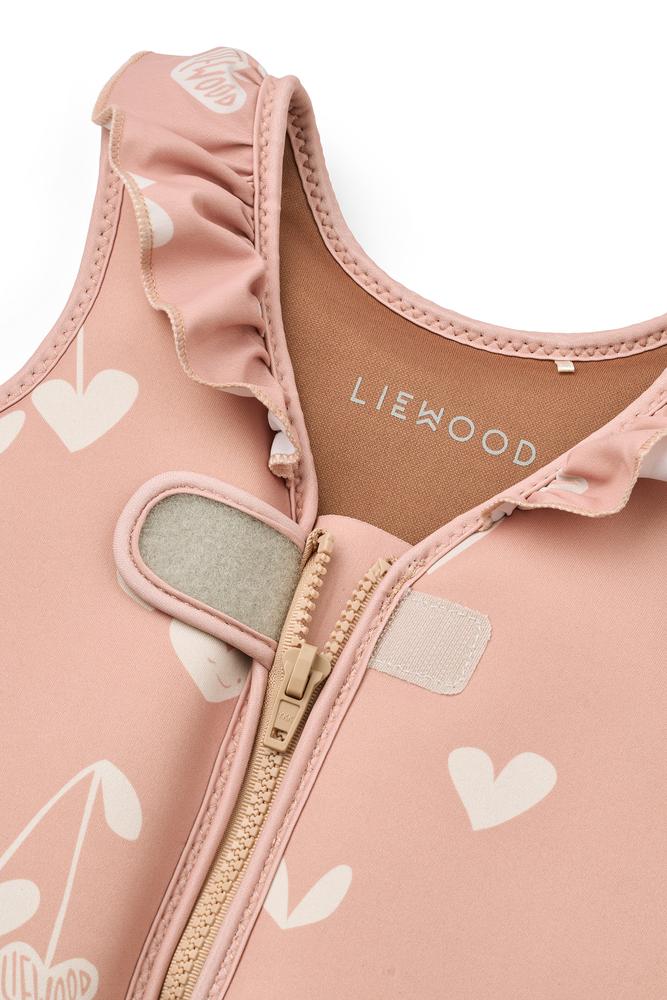 LIEWOOD Kinder Schwimmweste Dove mit Frill – Sweethearts / Pale Tuscany - 1