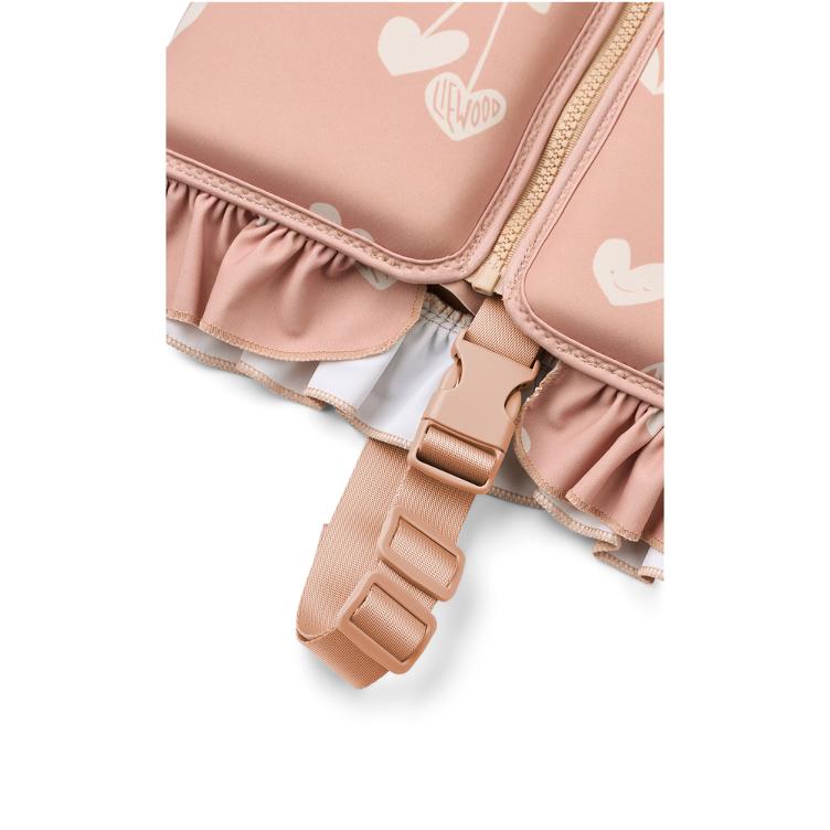 LIEWOOD Kinder Schwimmweste Dove mit Frill – Sweethearts / Pale Tuscany - 2