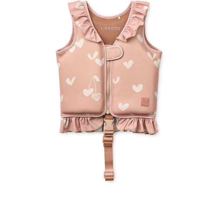 LIEWOOD Kinder Schwimmweste Dove mit Frill – Sweethearts / Pale Tuscany