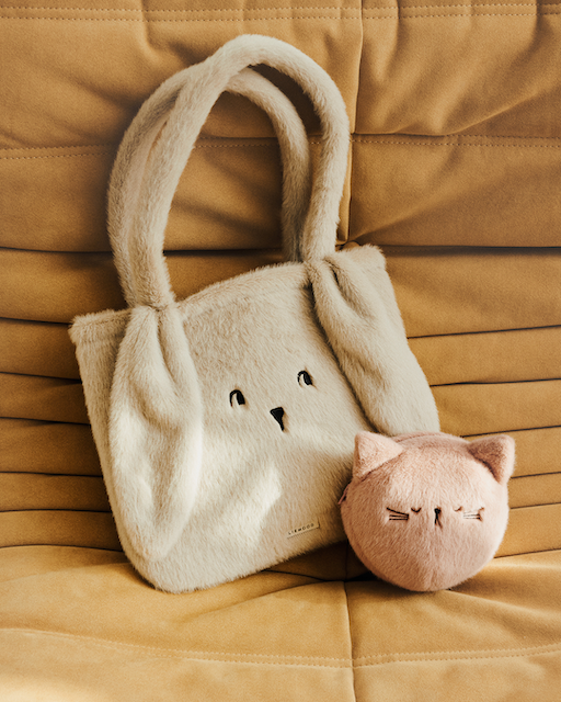 LIEWOOD Dorotha Plush Cat Wallet – Pale Tuscany