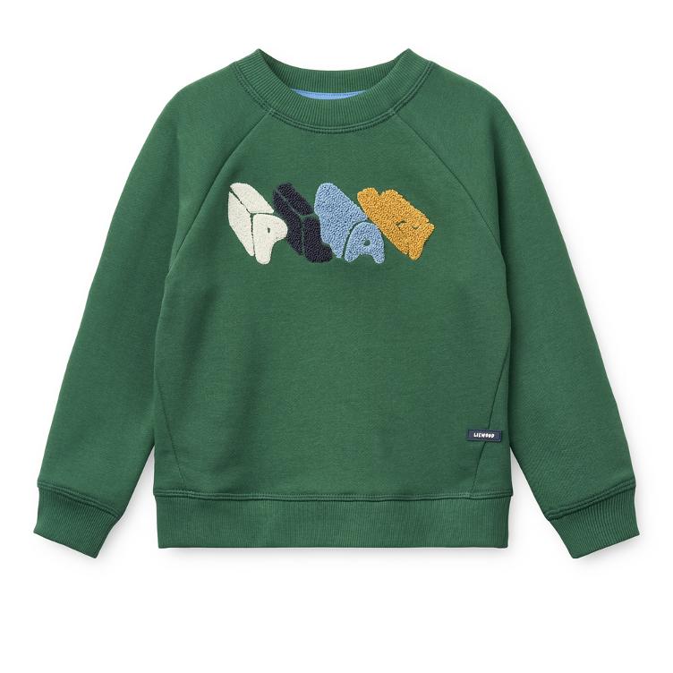 LIEWOOD Orson Sweatshirt – Play Garden Green