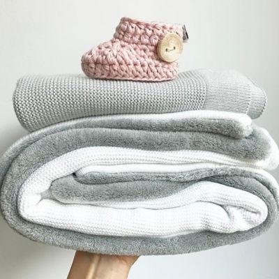 Baby Booties - Cream MAYLILY - 1