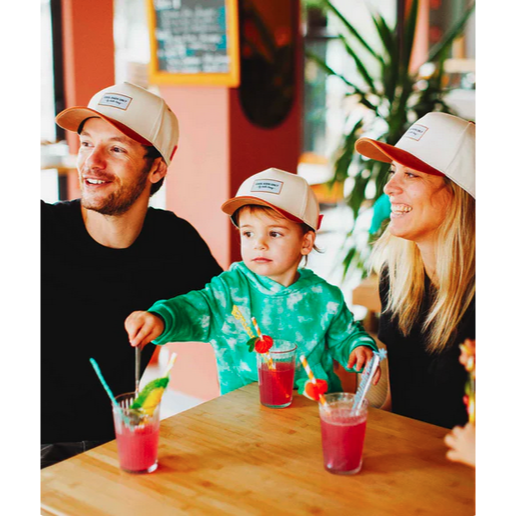 Hello Hossy Family Cap Mini Beige – Kids, Mums & Dads