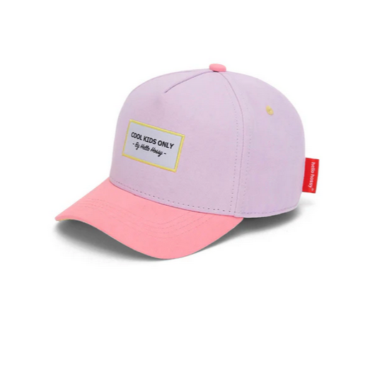 Hello Hossy Cap Mini Purply – Kinder Cap aus 100 % Bio-Baumwolle