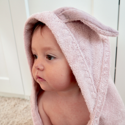 Bamboo Towel Bunny - Blush Pink MAYLILY - 1