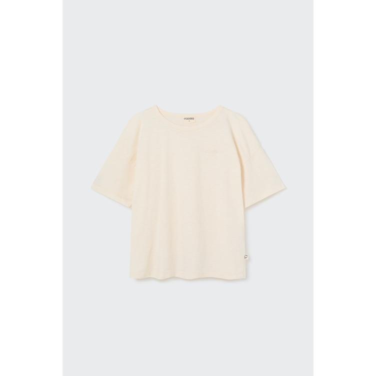 T Shirt aus sehr leichtem Bio-Slub-Baumwollstoff My Little COZMO