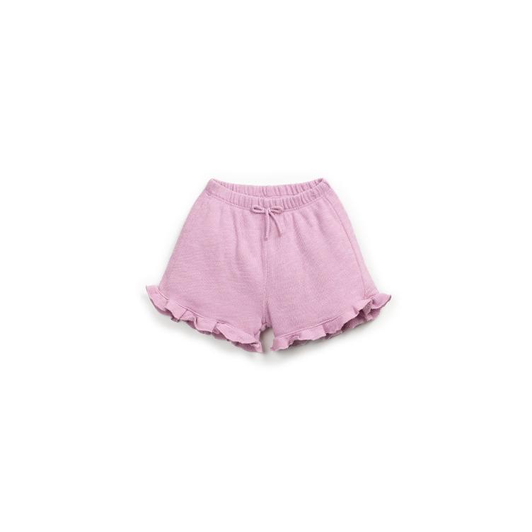 Jersey-Shorts mit Rüschen - PLAY UP