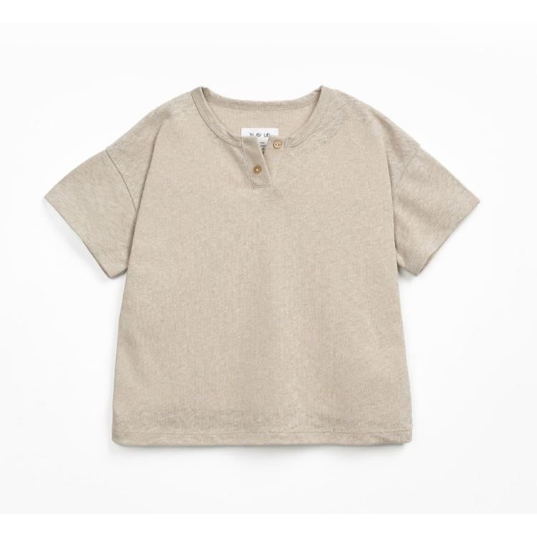 SALE I Bio-Baumwolle und Leinen T-Shirt - PLAY UP I Gr. 116