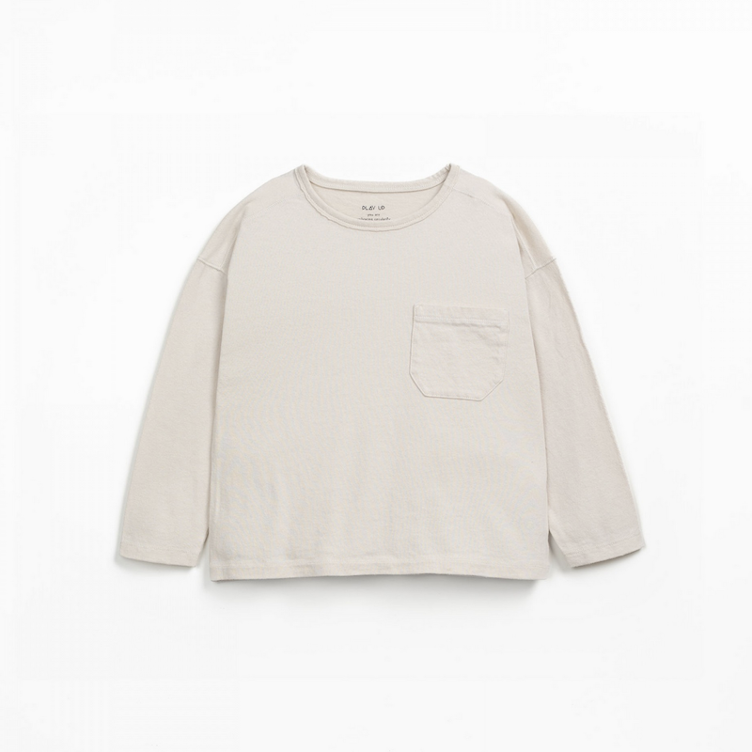 Langarmshirt aus Bio- und Recycling-Baumwolle - PLAY UP