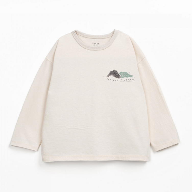 Langarmshirt aus Bio- und Recycling-Baumwolle - PLAY UP