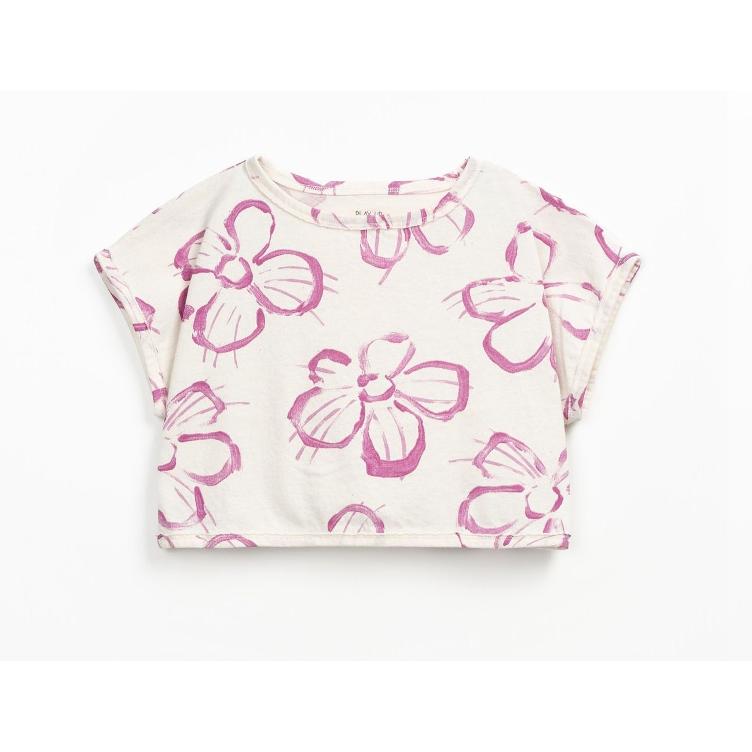 Bedrucktes Jersey T-Shirt - PLAY UP