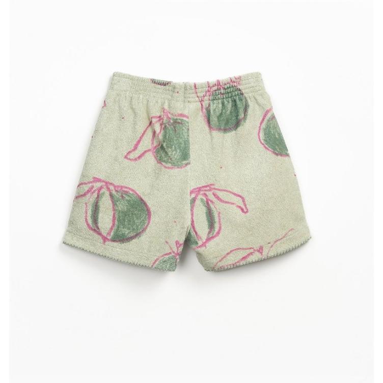 Bedruckte Plüsch-Shorts - PLAY UP - 0