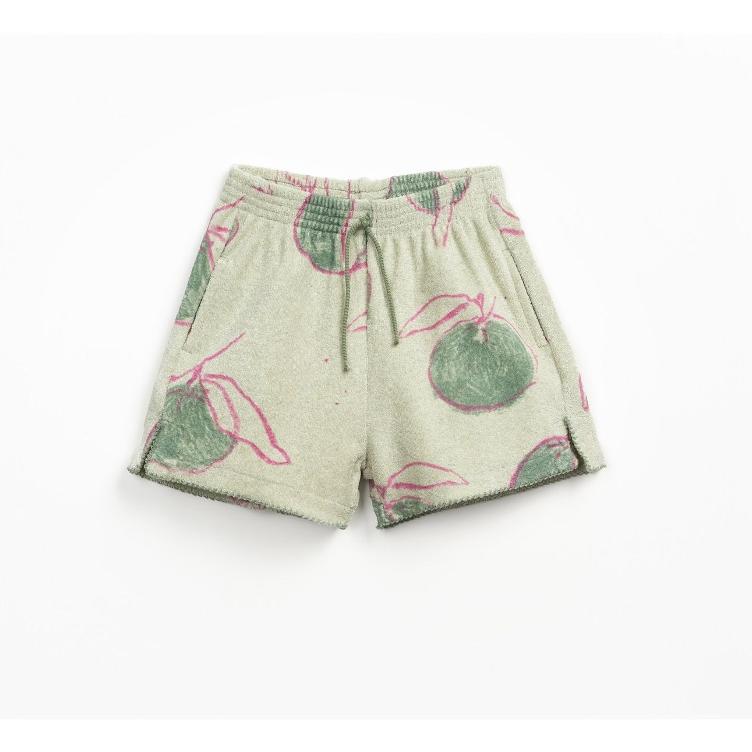 SALE I Bedruckte Plüsch-Shorts - PLAY UP