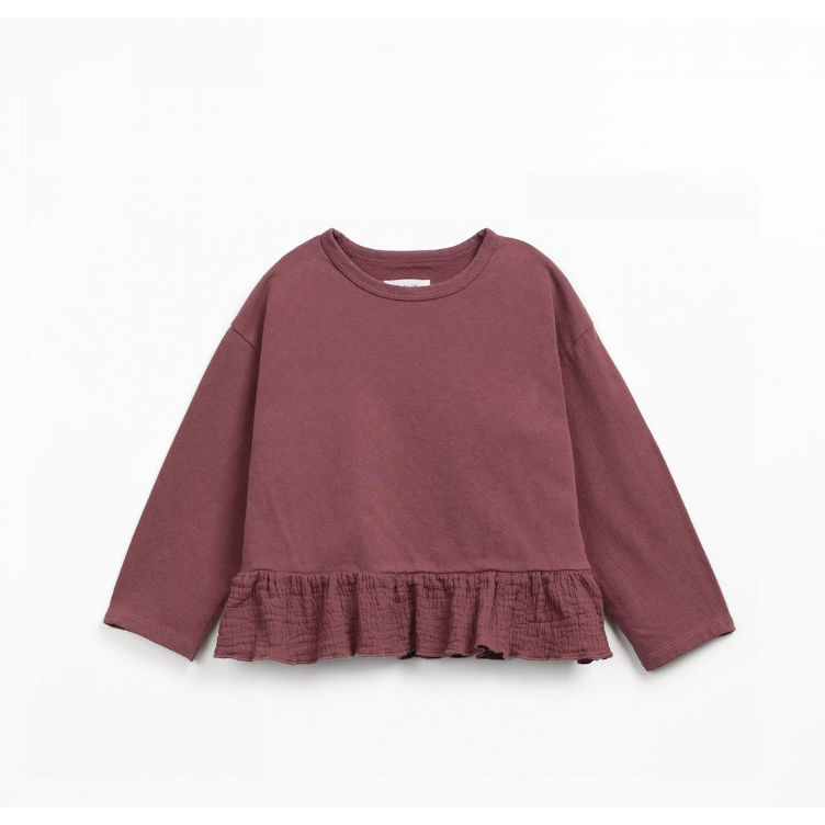 SALE I Tunika aus Bio- & recycelter Baumwolle – mit Rüschen - PLAY UP I Gr. 128