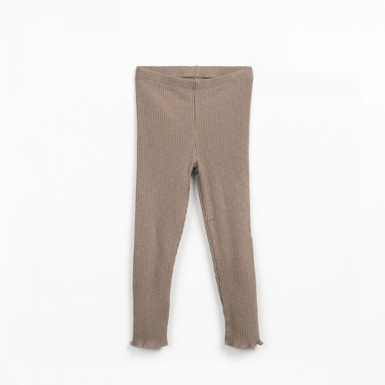 Rib Flamé Leggings aus Bio-Baumwolle - PLAY UP