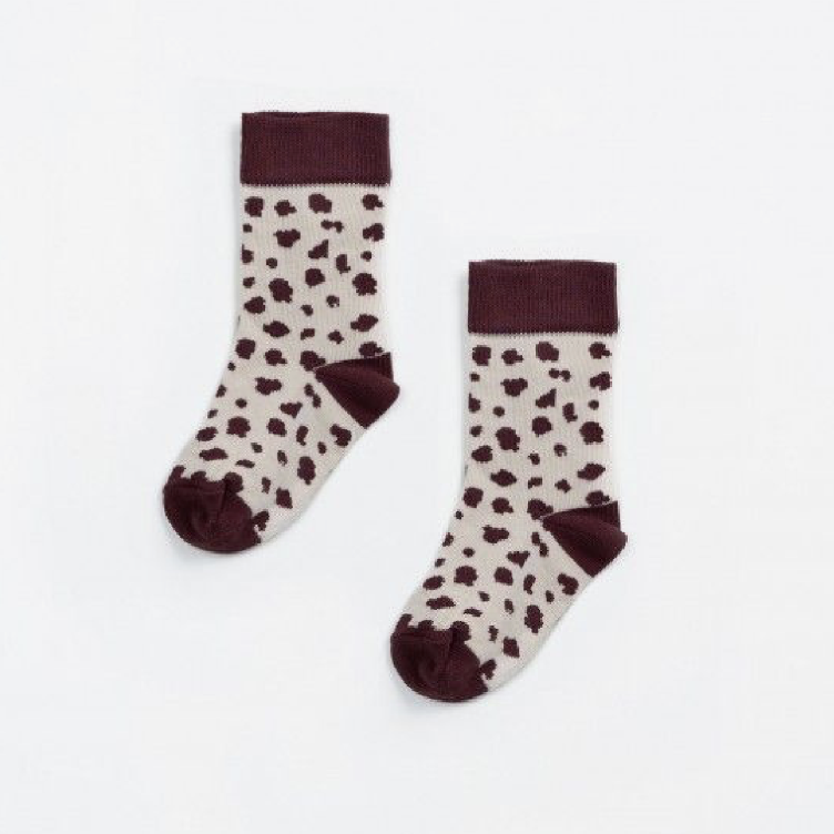 Jacquard-socken aus bio-baumwolle - PLAY UP