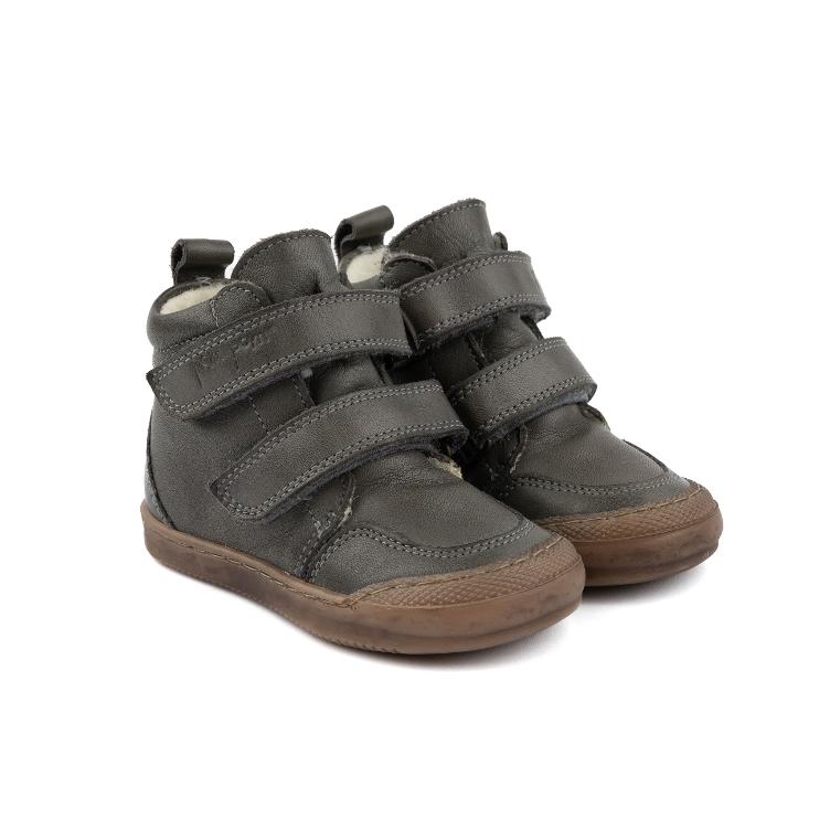 SALE I Leder Stiefel mir Wollfutter - POM POM