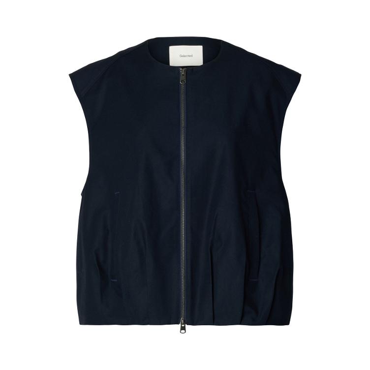 Selected Women Gilet Kylie – Dark Sapphire